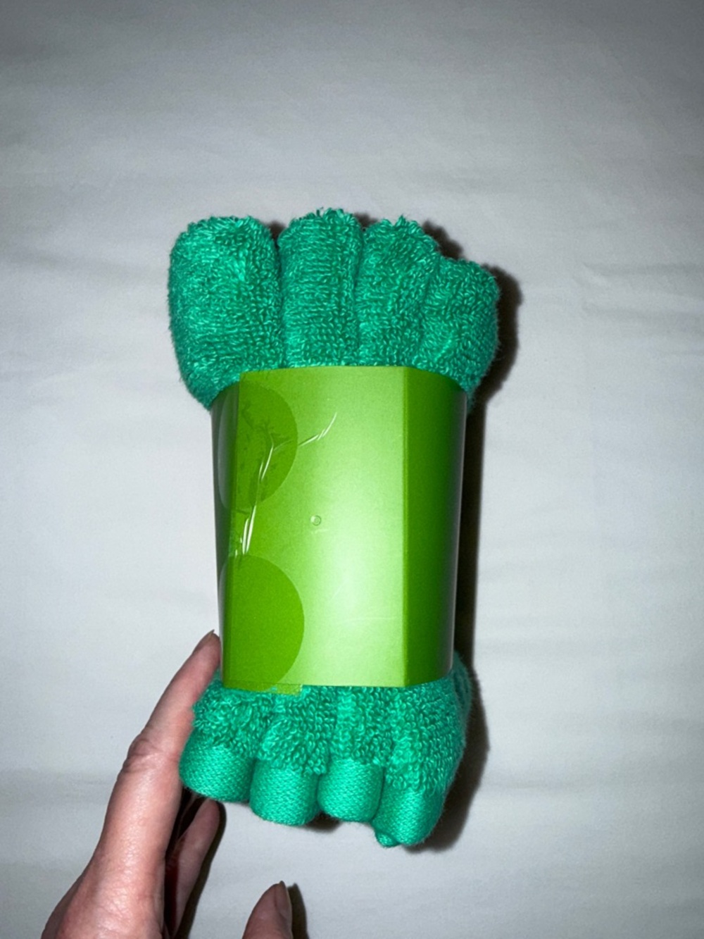 kate spade Bright Green Wash Cloth Set - Picture 4 of 10